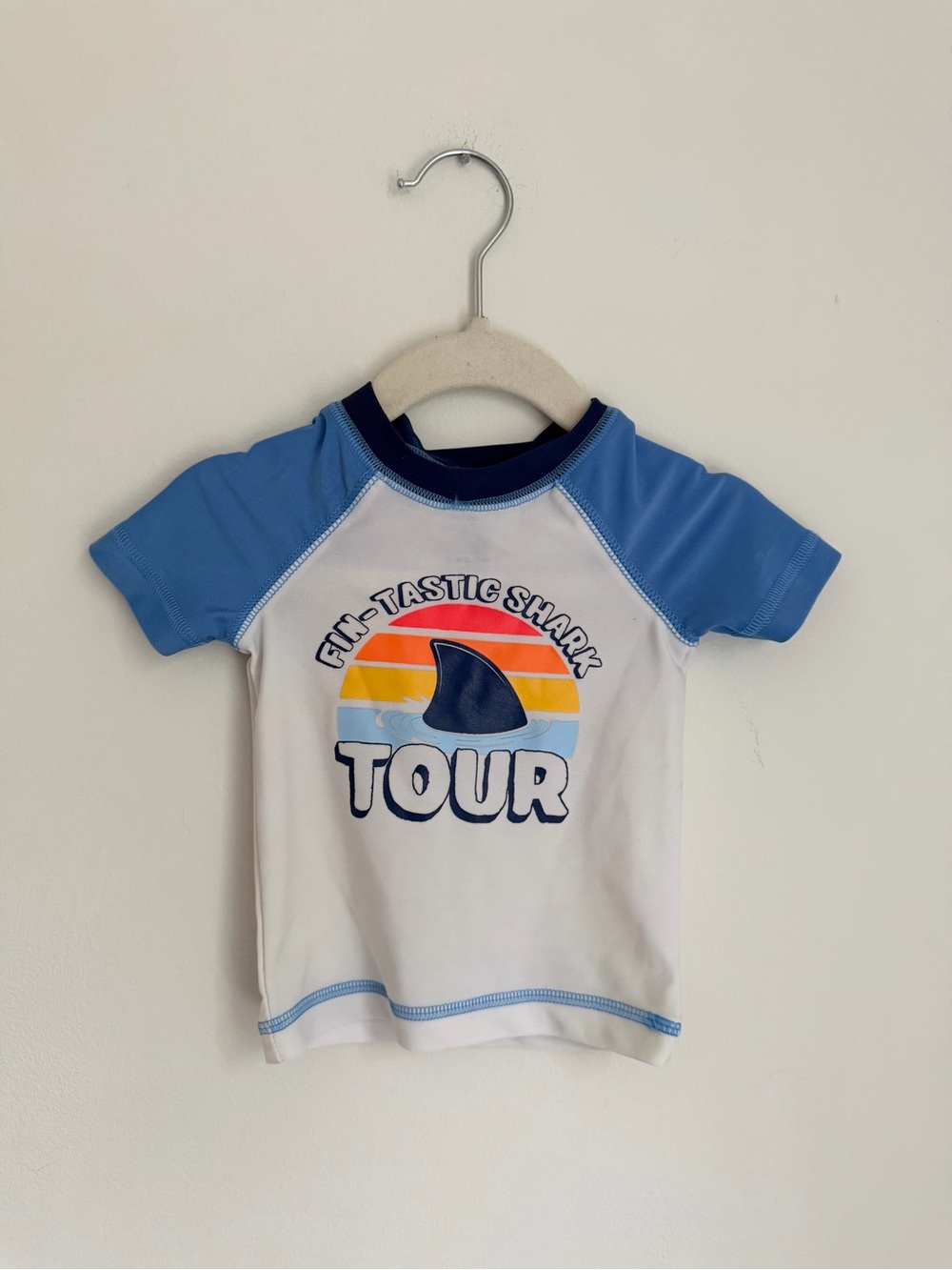 George Shark Tour Rash Guard Tee (Size 6-12m)